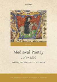 The Oxford History of Poetry in English : Volume 3. Medieval Poetry: 1400-1500 (Oxford History of Poetry in English)
