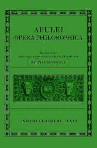 Apuleius: Philosophical Works (Apulei Opera Philosophica) (Oxford Classical Texts)