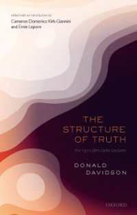 ディヴィッドソン講義：真理の構造<br>The Structure of Truth