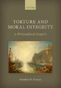 拷問と道徳的誠実性<br>Torture and Moral Integrity : A Philosophical Enquiry