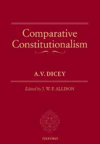 Ａ．Ｖ．ダイシー比較憲法講義<br>Comparative Constitutionalism