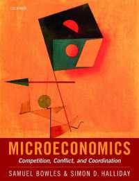 ミクロ経済学テキスト：競争、対立と協調<br>Microeconomics : Competition, Conflict, and Coordination