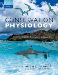 保全生理学<br>Conservation Physiology : Applications for Wildlife Conservation and Management