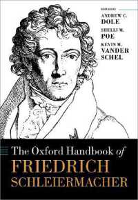 オックスフォード版　シュライエルマッハー・ハンドブック<br>The Oxford Handbook of Friedrich Schleiermacher (Oxford Handbooks)