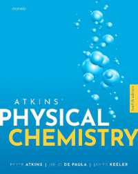 アトキンス物理化学（第１２版）<br>Atkins' Physical Chemistry （12TH）