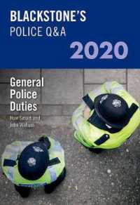 Blackstone's Police Q&A 2020 : General Police Duties (Blackstone's Police Q&a)
