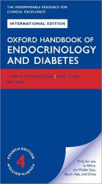 オックスフォード内分泌学・糖尿病ハンドブック（第４版）<br>Oxford Handbook of Endocrinology & Diabetes (Oxford Medical Handbooks) （4TH）