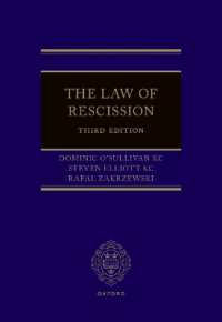 The Law of Rescission （3RD）