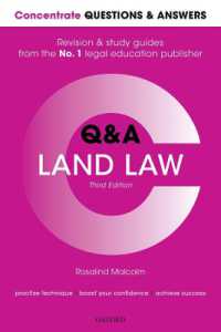 Concentrate Questions and Answers Land Law : Law Q&A Revision and Study Guide (Concentrate Questions & Answers)