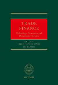 Trade Finance : Technology, Innovation and Documentary Credits