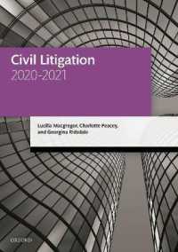 Civil Litigation 2020-2021 (Legal Practice Course Manuals) （13TH）