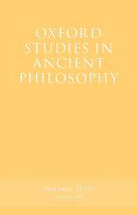 Oxford Studies in Ancient Philosophy, Volume 58 (Oxford Studies in Ancient Philosophy)