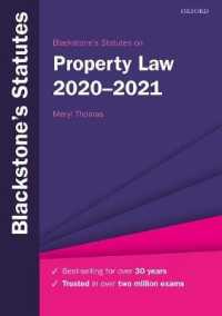 Blackstone's Statutes on Property Law 2020-2021 (Blackstone's Statute Series) （28TH）