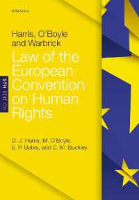 Harris, O'Boyle, and Warbrick: Law of the European Convention on Human Rights （5TH）