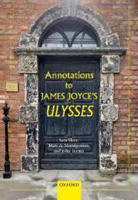 ジョイス『ユリシーズ』注釈<br>Annotations to James Joyce's Ulysses