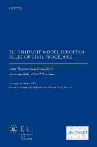 ELI - Unidroit Model European Rules of Civil Procedure : From Transnational Principles to European Rules of Civil Procedure