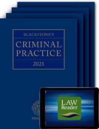 Blackstone's Criminal Practice 2021 + All Supplements + Digital Pack （31 PCK HAR）