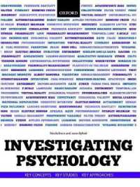 Investigating Psychology : Key concepts, key studies, key approaches -- Paperback / softback