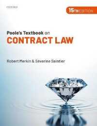 Poole's Textbook on Contract Law