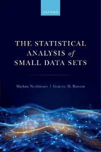 小規模データセットの統計分析<br>The Statistical Analysis of Small Data Sets