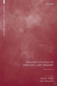 Oxford Studies in Private Law Theory: Volume II (Oxford Private Law Theory)