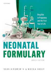 妊婦・新生児処方集（第９版）<br>Neonatal Formulary : Drug use in pregnancy and the first year of life （9TH）