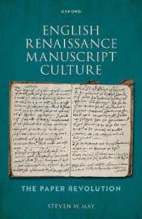 English Renaissance Manuscript Culture : The Paper Revolution