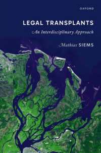 法の移植：学際的アプローチ<br>Legal Transplants : An Interdisciplinary Approach