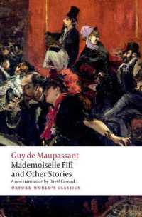 モーパッサン『マドモワゼル・フィフィ』その他の物語集（英訳・オックスフォード世界古典叢書）<br>Mademoiselle Fifi and Other Stories (Oxford World's Classics)