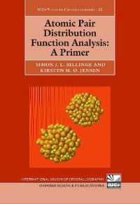Atomic Pair Distribution Function Analysis : A Primer (International Union of Crystallography Texts on Crystallography)