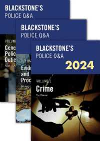 Blackstone's Police Q&A 2024 Three Volume Pack (Blackstone's Police)