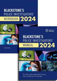 Blackstone's Police Investigators Manual and Workbook 2024 (Blackstone's Police)