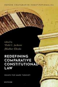 Redefining Comparative Constitutional Law : Essays for Mark Tushnet (Oxford Comparative Constitutionalism) -- Hardback