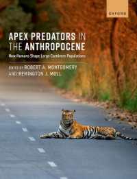 人新世の頂点捕食者<br>Apex Predators in the Anthropocene : How Humans Shape Large Carnivore Populations