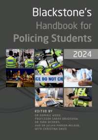 Blackstone's Handbook for Policing Students 2024 （18TH）
