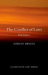 国際私法（第５版）<br>The Conflict of Laws (Clarendon Law Series) （5TH）
