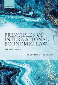 国際経済法の原理（第３版）<br>Principles of International Economic Law, 3e