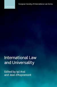 International Law and Universality (European Society of International Law)