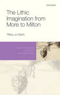 The Lithic Imagination from More to Milton (Early Modern Literary Geographies)