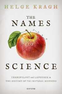 The Names of Science : Terminology and Language in the History of the Natural Sciences