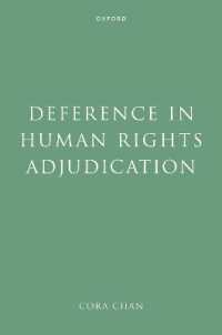 Deference in Human Rights Adjudication