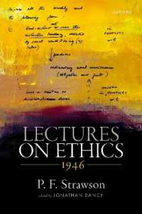 ストローソン倫理学講義録（1946年）<br>Lectures on Ethics, 1946
