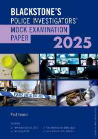 Blackstone's Police Investigators Mock Exam 2025 (Blackstone's Police)