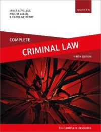 Complete Criminal Law : Text, Cases, and Materials (Complete) （9TH）