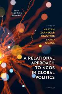 A Relational Approach to NGOs in Global Politics : Beyond Cooperation and Competition