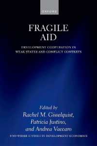 Fragile Aid : Development Cooperation in Weak States and Conflict Contexts (Wider Studies in Development Economics)