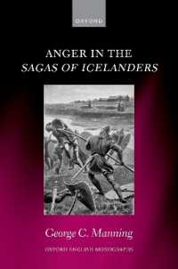 Anger in the Sagas of Icelanders (Oxford English Monographs)