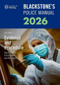 Blackstone's Police Manuals Volume 2: Evidence and Procedure (Blackstone's Police)