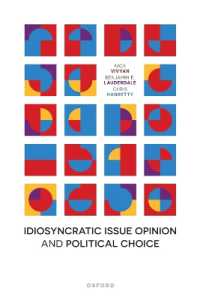 特定論点の世論と政治的選択<br>Idiosyncratic Issue Opinion and Political Choice