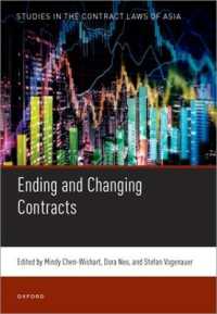 Ending and Changing Contracts (Studies in the Contract Laws of Asia)